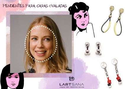 pendientes para caras ovaladas